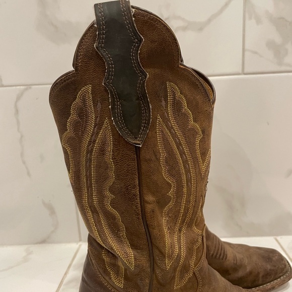 Justin Boots | Made In The USA Leather Cowboy Boots - Picture 3 of 12